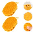 thumbnail image 2 of 2Pcs Household Shampoo Brushes Multi-function Puppy Brushes Convenient Kitten Brushes, 2 of 8