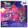 thumbnail image 1 of Trolls 2, Puzzle en mousse pour les enfants à partir de 4 ans, 1 of 5