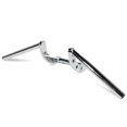 thumbnail image 2 of Krator Guidon de Moto 1" Chrome Z-Bars Cruiser Bike Compatible avec Harley Davidson FXB Dyna Sturgis 80, 2 of 4