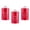 A Red, variant on DOLITY Metal Kitchen Canister Set coffee and tea Sugar Storage Jars Containers for A Red