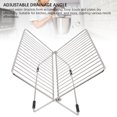 thumbnail image 4 of Foldable Dish Drying Rack, Dish Drainer Rack Multifunctional  for Kitchen Counter, 4 of 7