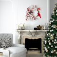 thumbnail image 4 of MesaSe Couronne de Noël Décoration Murale Familiale Intérieure Extérieure Cardinal, 4 of 11