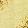 thumbnail image 1 of Ahgly Company Tapis d'Intérieur Lavable en Machine Carré Transitionnel Jaune Soleil, 7 Pieds Carré, 1 of 7