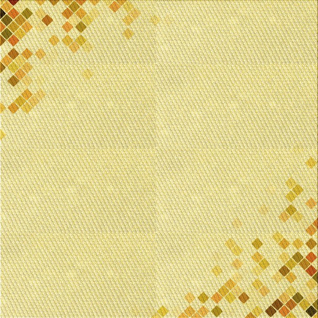 Ahgly Company Tapis d'Intérieur Lavable en Machine Carré Transitionnel Jaune Soleil, 7 Pieds Carré