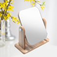 thumbnail image 3 of Makeup Mirror Black Frame Rustic Finish, Vanity Dresser Bedroom L, 3 of 8