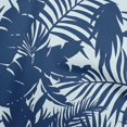 thumbnail image 1 of oneOone Rayon Blue Fabric Leaves Sewing Craft Projects Fabric Prints By Yard 56 Inch Wide, 1 of 5