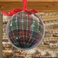 thumbnail image 3 of Suncoda Holiday Ball, Holiday Ball Ornament Tree Ornament, 2.8 Inch Multi-Style Holiday Light Bulb Ornament Holiday Tree Ornament Tree Dress Family Party Holiday Ornament, 3 of 5