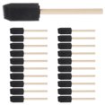 thumbnail image 2 of KAKOWELY painting sponge school 36 Pcs Wood Handle Sponge Brushes for Kids Graffiti Multi-Specification Painting Sponge Tools for Handheld Drawing and Crafting, 2 of 5