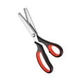 thumbnail image 1 of Vadktai Pinking Shears Comfort Grips Crafts Zig Zag Cut Sewing Scissors, Professional Handheld Dressmaking, 1 of 5