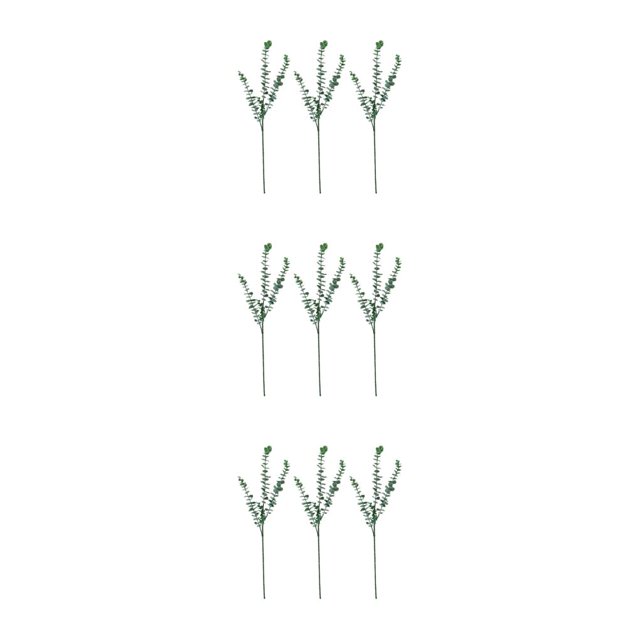 Baohd 3x Realistic Appearance Artificial Plants Nature S Charm To Space Easy To Clean green 3Set