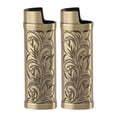 thumbnail image 2 of Lighter Case Zinc Alloy Protective Container Vintage Style for Outdoor Camping Hiking, 2 of 7