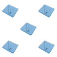 thumbnail image 2 of Decodeary 10 Pieces Microfiber Eyeglasses Camera Lens Cell Phones Cleaning Cloth Blue 5Set, 2 of 6
