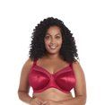 thumbnail image 1 of Goddess Womens Keira Plus-size Banded Underwire Bra, 40K, Raspberry, 1 of 4