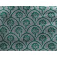 thumbnail image 5 of oneOone Georgette Viscose Grayish Blue Fabric Block Craft Projects Decor Fabric Printed By The Yard 42 Inch Wide-G8, 5 of 5