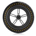 thumbnail image 1 of Moyeu de Roue Arrière en Caoutchouc, Ensemble de Moyeux de Roue Arrière Durable Haute Robustesse Résistant à l'Usure pour Entretien Jaune, 1 of 8