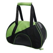 Airline Approved Zip-N-Go Contoured Pet Carrier, Green - Medium