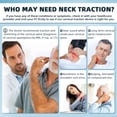thumbnail image 4 of Cervical Neck Traction Device, Adjustable Cervical Traction Device with 3 Power Tractions and 8 Built-in Airbag Support, Neck Pain Relief and Relaxation, 4 of 7