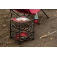 thumbnail image 2 of Ozark Trail Folding End Table, Red, Cup Holder, Outdoor Camping, 2 of 6