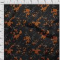 thumbnail image 4 of oneOone Velvet Rust Brown Fabric Abstracts Craft Projects Decor Fabric Printed By The Yard 58 Inch Wide, 4 of 4