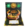 thumbnail image 1 of Binwennn Graduation Season 3D Three Greeting Cards Hand Hollowed Greeting Cards For Teachers And Students Graduation Birthday Cards for Mom Container for Cards Happy Birthday Daughter Birthday Cards, 1 of 5