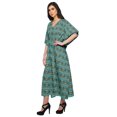 thumbnail image 2 of Moomaya Caftan de Plage, Paréo de Bikini, Robe Longue Maxi Caftan pour Femmes - 4TG-5TG, 2 of 6
