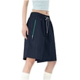 thumbnail image 4 of TMOYZQ Shorts de Randonnée pour Femmes Légers à Séchage Rapide Shorts de Golf Résistants à l'Eau avec Poches à Fermeture Éclair, 4 of 5