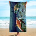 thumbnail image 4 of zanvin Beach Towel on clearance, Microfiber Beach Towel Super Lightweight Colorful Bath Towel Sandproof Beach Blanket Multi-Purpose Towel For Travel Swimming Pool 30x60 Inch, 4 of 6