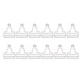 thumbnail image 1 of Unique Bargains Overall Buckles, 12 Pack Retro Metal Suspender Replacement Buckles 38mm, 1 of 5