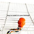 thumbnail image 1 of Oiseau Corde Perche Confortable Perche Colorée pour Installer Oiseau Installer Oiseau Perroquet Corde à l'Élastique Oiseau Jouet Cage Perroquet Mâcher Jouet, 1 of 9