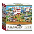 thumbnail image 4 of RoseArt - Colorluxe 500-Piece - Hot Air Balloon Celebration- Adult Interlocking Puzzle, 4 of 7