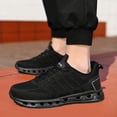 thumbnail image 2 of Running Tennis Shoes for Men Lightweight Breathable Mesh Lace up Driving Golf Nursing Work Sneakers, 2 of 6