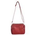 thumbnail image 3 of matoen Three Layer Leather Shoulder Bag Small Size Large Capacity Card Bag Fashion Bag Soft Leather, 3 of 9