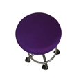 thumbnail image 3 of serony Coussin de Tabouret Rond Durable Doux Élastique Housses de Tabouret Carré Lavables pour Chaise de 12-18 Pouces Rouge Vin, 3 of 9
