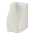 thumbnail image 1 of Desktop Storage Box, Plastic Desktop Storage Box , Cosmetic Makeup Organizer Cosmetic Makeup Organizer with Bevel Design Compact Storage Bin for Bathroom Bedroom Closet Office, 1 of 8