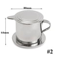 thumbnail image 1 of MYG Stainless Steel Vietnam Vietnamese 50/100ml Coffee Pot Drip Filter Coffee Maker, 1 of 4