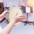 thumbnail image 5 of Birdeem 4/6/7/8/9/10 Inch Hand Tambourine Aluminum Alloy, 5 of 5