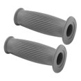 thumbnail image 4 of Pair Universal Motorcycle HandleBar Hand Grip Retro Motorcycle Handlebar Handlebar Grey 25 28MM, 4 of 8