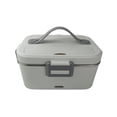 thumbnail image 2 of Wuztai 80W Fast Heating Lunch Box, 1.8L Portable Heated Food Warmer Lunch Box With Fork & Spoon, 12V/24V/110V Car Truck Office Home Work Electric Lunch Box, 2 of 2