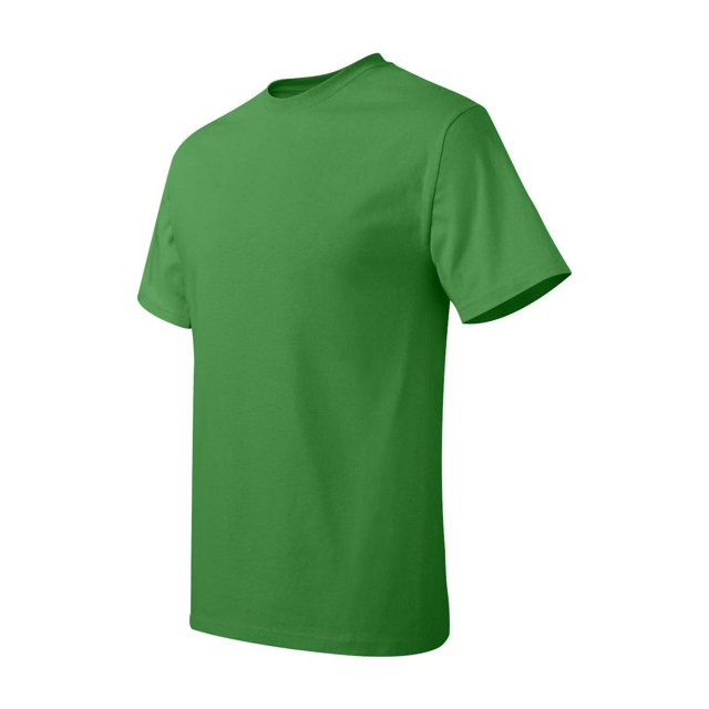 Hanes Mens Tagless T-Shirt, Kelly green, Medium
