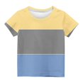 thumbnail image 4 of MeetoTime T-Shirt Graphique à Manches Courtes pour Enfants Tee Décontracté à Col Rond Haut pour Bébés Garçons Filles 3-12 Ans, 4 of 4