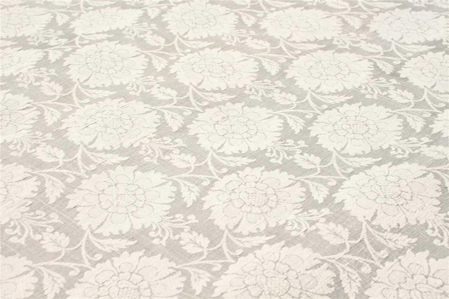 ECARPETGALLERY Tapis Fait à la Main pour Salon, Salle à Manger et Chambre à Coucher Floral Collection Collage 5'0" x 7'7" en Gris