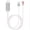 White, variant on Mobile Phone Adapter To Projection Cable Is Applicable To Mobile Phone To TV High-definition Same-screen Cable