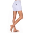 thumbnail image 2 of Timegard Sweatshorts for Women Plus Size Elastic High Waisted Drawstring Workout Yoga Shorts with Pockets, 2 of 7