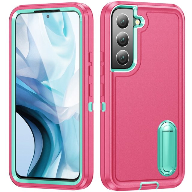 for Samsung Galaxy S22+ 5G Case, Samsung Galaxy S22+ Phone Case with Built in Kickstand, Shockproof/Dustproof/Drop Proof Heavy Duty Military-Grade Rugged Protective Cover for Samsung Galaxy S22+ 5G