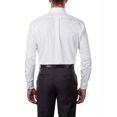 thumbnail image 4 of Van Heusen Mens Non-Iron Pinpoint Oxford Shirt, 2XL, White, 4 of 7