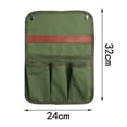 thumbnail image 4 of kurtrusly Fauteuil Portable avec Accoudoirs et Poche, 4 Ports, Sac de Rangement Vert, 4 of 9