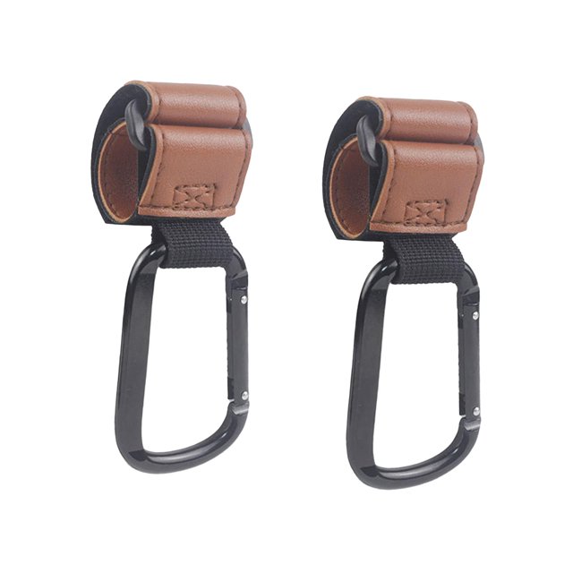 2 Pieces Hooks Clip Accessories Multifunction For Hanging Bags Light Brown