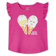 thumbnail image 1 of T-shirt à manches évasées George pour petites filles, 1 of 2
