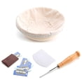 thumbnail image 1 of Maoww Forme Ronde Pain Étanchéité Panier Levain Prouvant Récipient Grattoir Sac à Pain Kit, 1 of 8