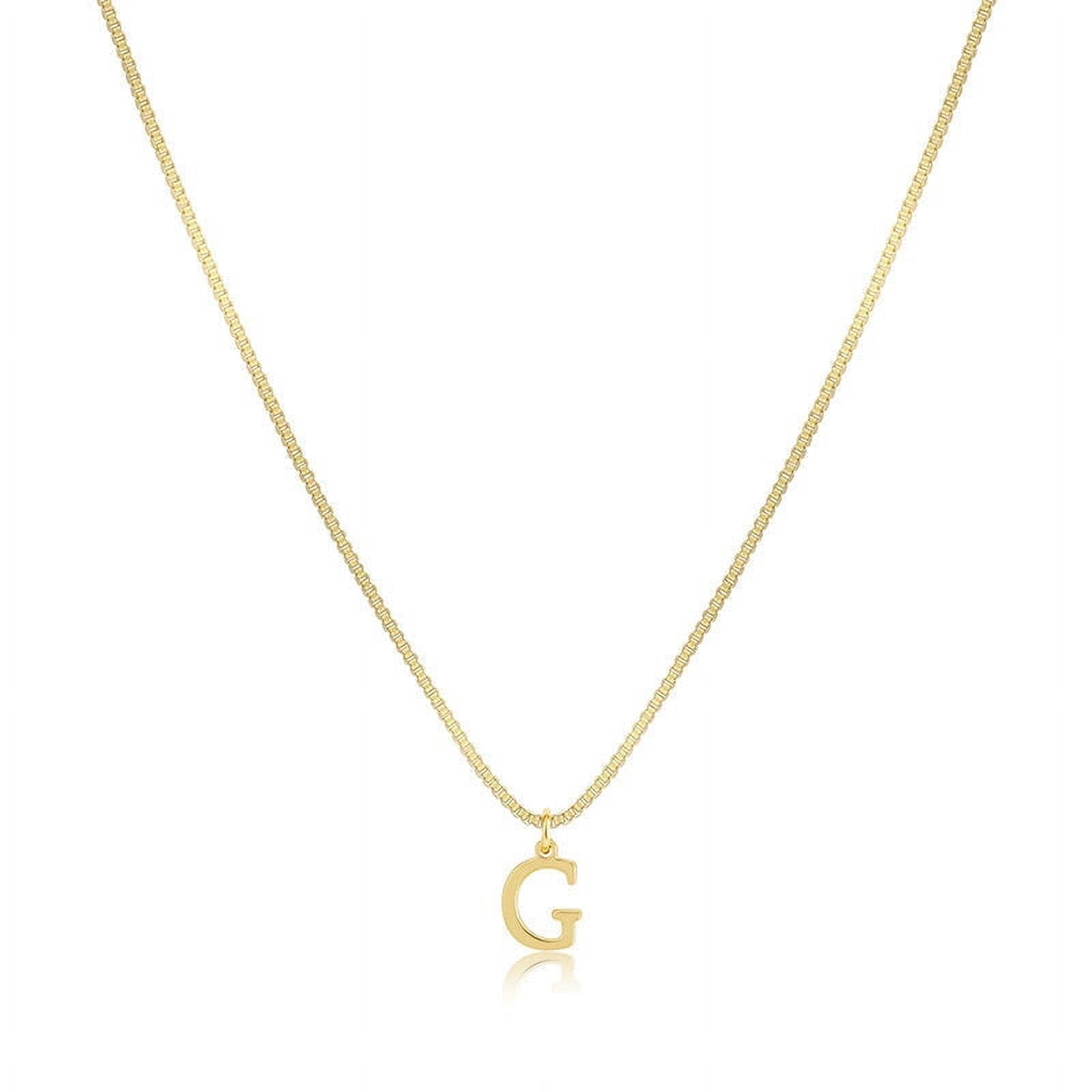 Add A Of To Your Everyday Look With This Initial Necklace Initial Dainty Necklace For Women